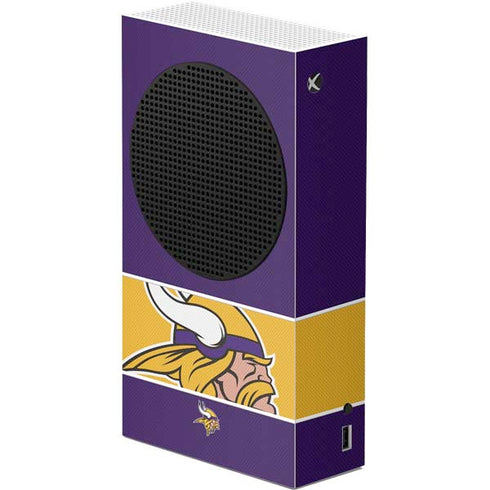 NFL Minnesota Vikings Zone Block Xbox Series S Console Skin